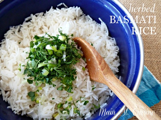 herbed basmati rice