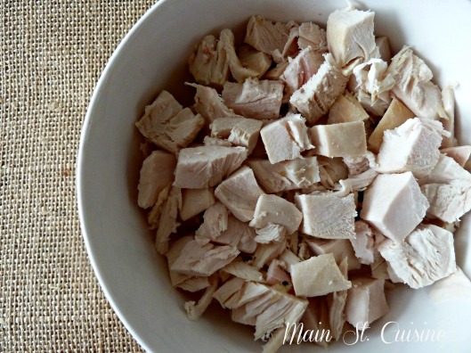 cubed chicken breasts